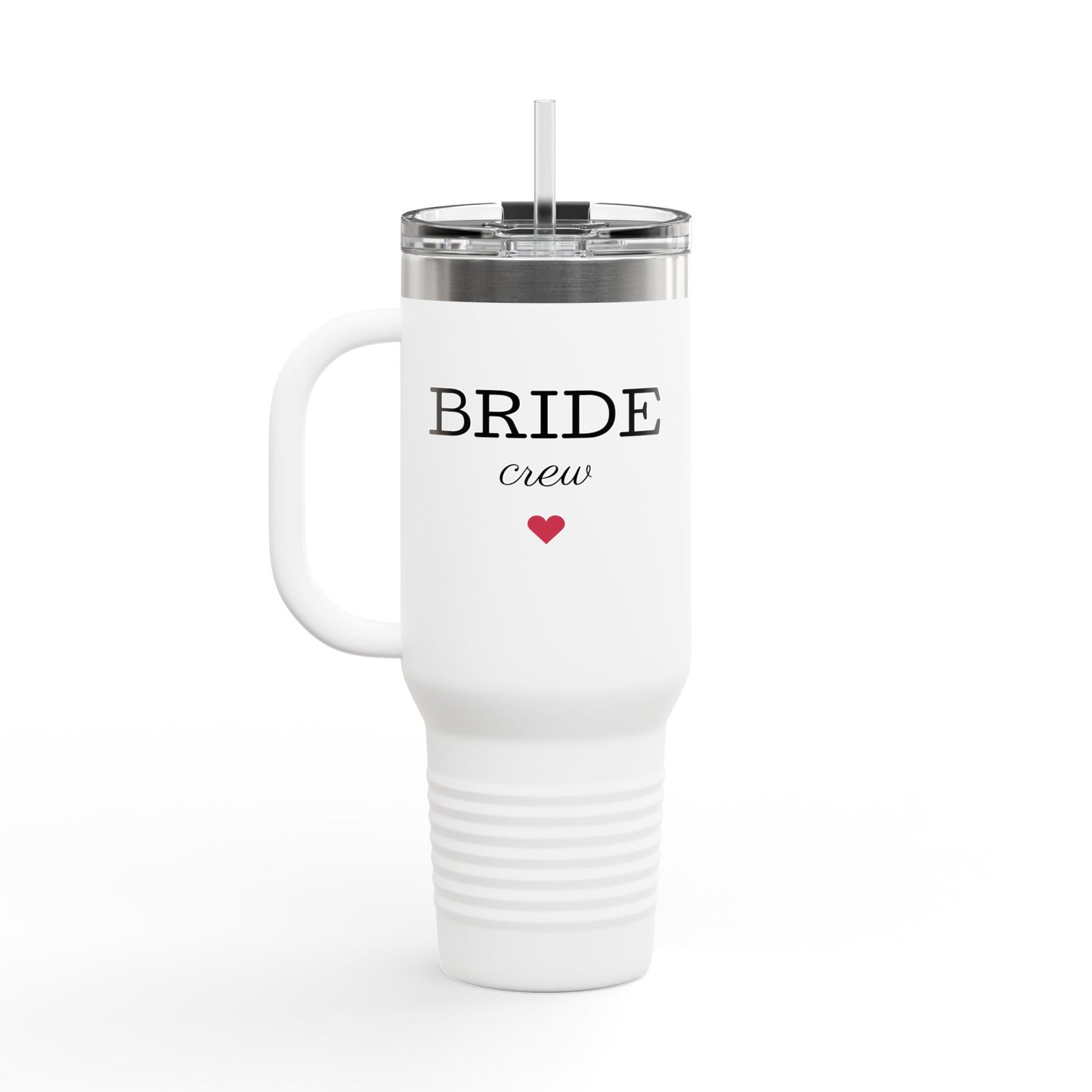 Insulated Bride Crew Travel Mug | Wedding Party Gift | 40oz Coffee Cup | Bridal Party Accessories | Durable & Stylish Drinkware