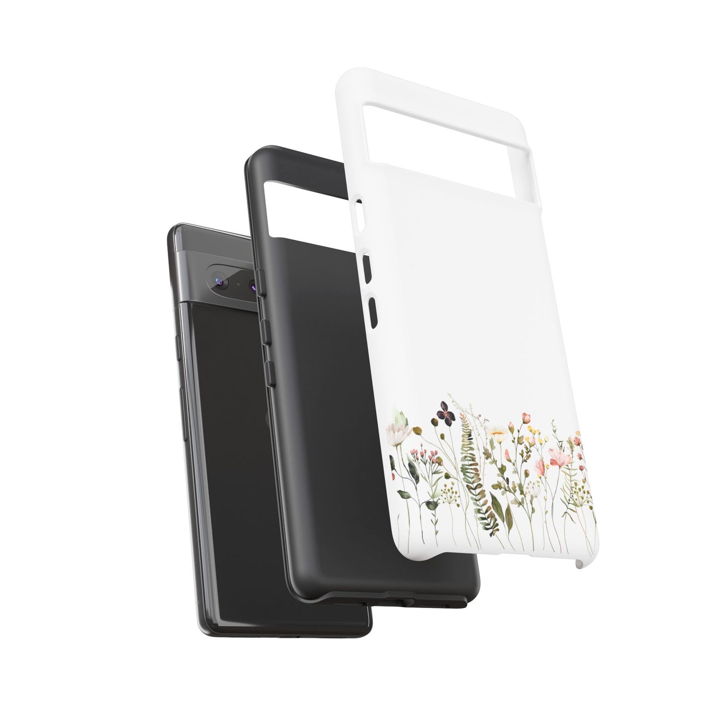 Floral Phone Case - Tough Cases for Nature Lovers, Stylish Floral Design, Phone Protection, Gifts for Her, Eco-Friendly Tech Accessories
