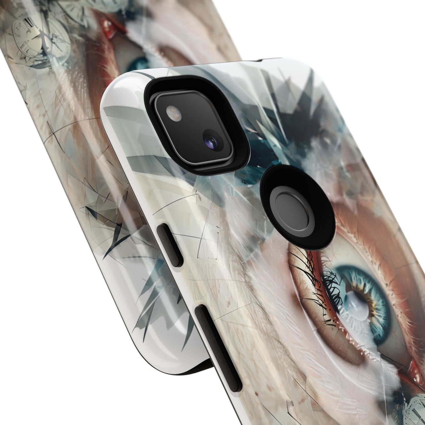 Artistic Eye Phone Case, Unique Smartphone Cover, Whimsical Gift for Art Lovers, Trendy Tech Accessory, Birthday Present, Holiday Gift