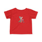 Colorful Letter Y Infant Tee, Cute Baby Shirt, Toddler Apparel, Gifts for New Parents, Baby Shower, Playdate Outfit