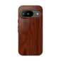 Wood Grain Phone Case, Stylish Tough Cases, Nature-Inspired Protective Cover, Unique Gifts for Him and Her, Eco-Friendly Tech Accessory