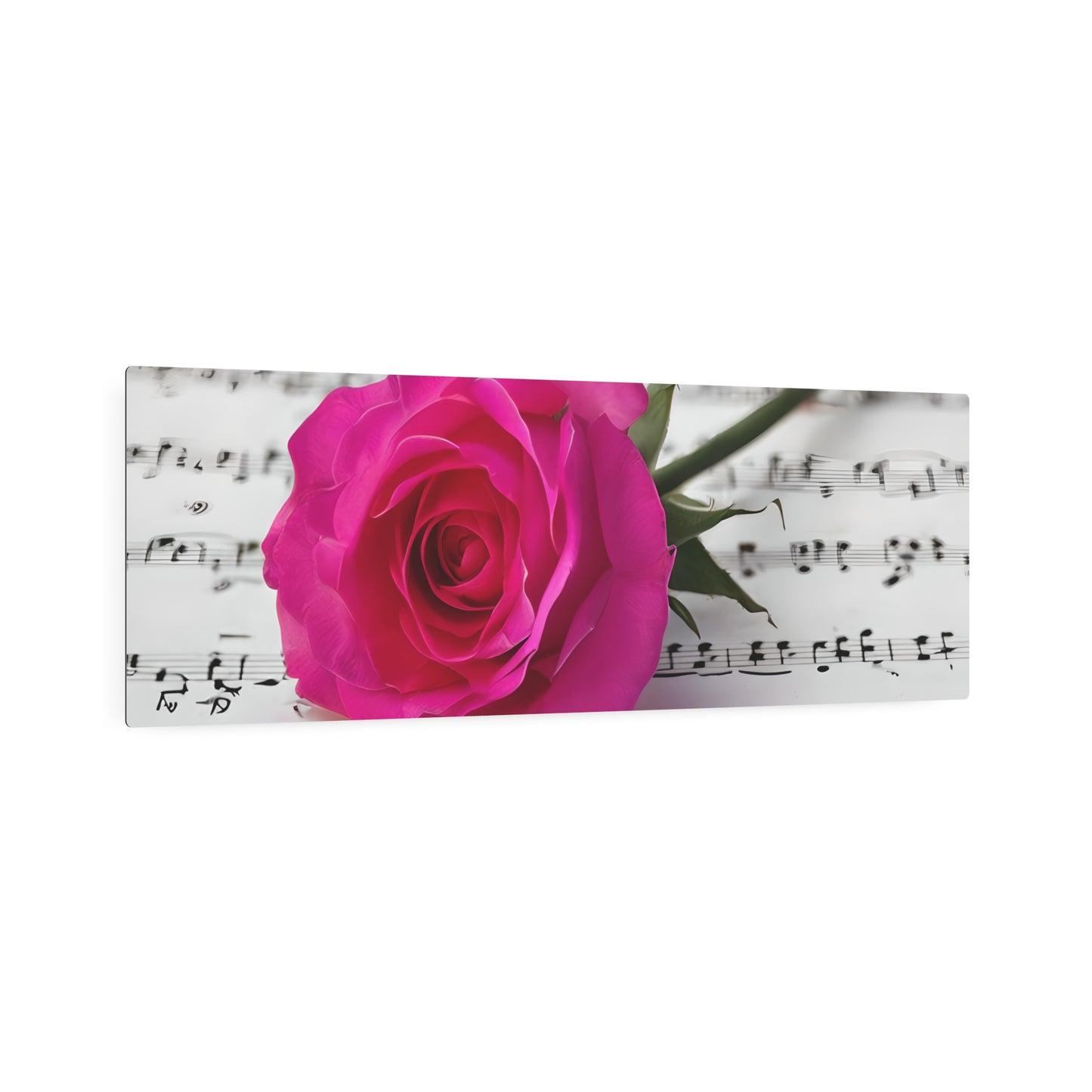 Elegant Floral Metal Art Sign - Pink Rose on Sheet Music Wall Décor, Perfect Gift for Music Lovers, Home Decor, Mother’s Day, Wedding, [...]