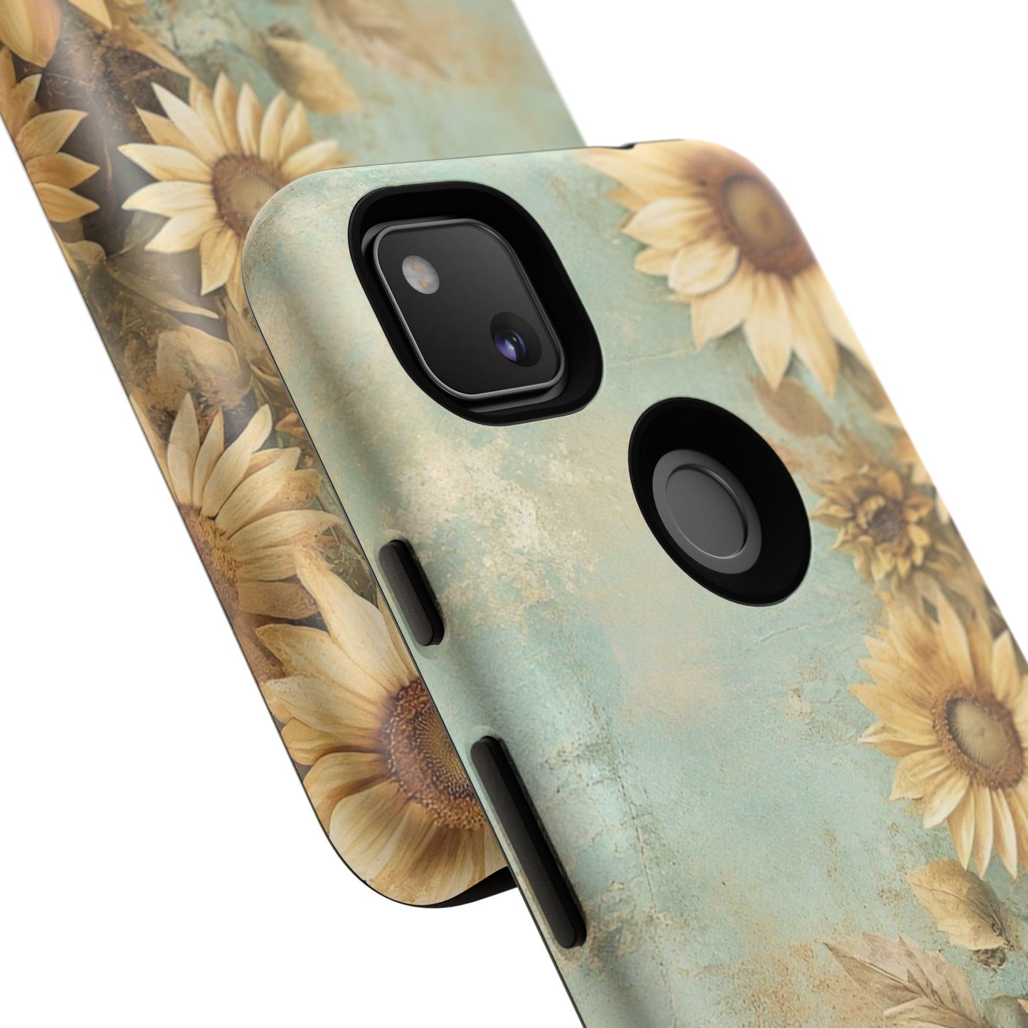 Sunflower Phone Case, Tough Shell Floral Cover, Nature Inspired Gift, Durable Protective Case, Perfect for Spring and Summer