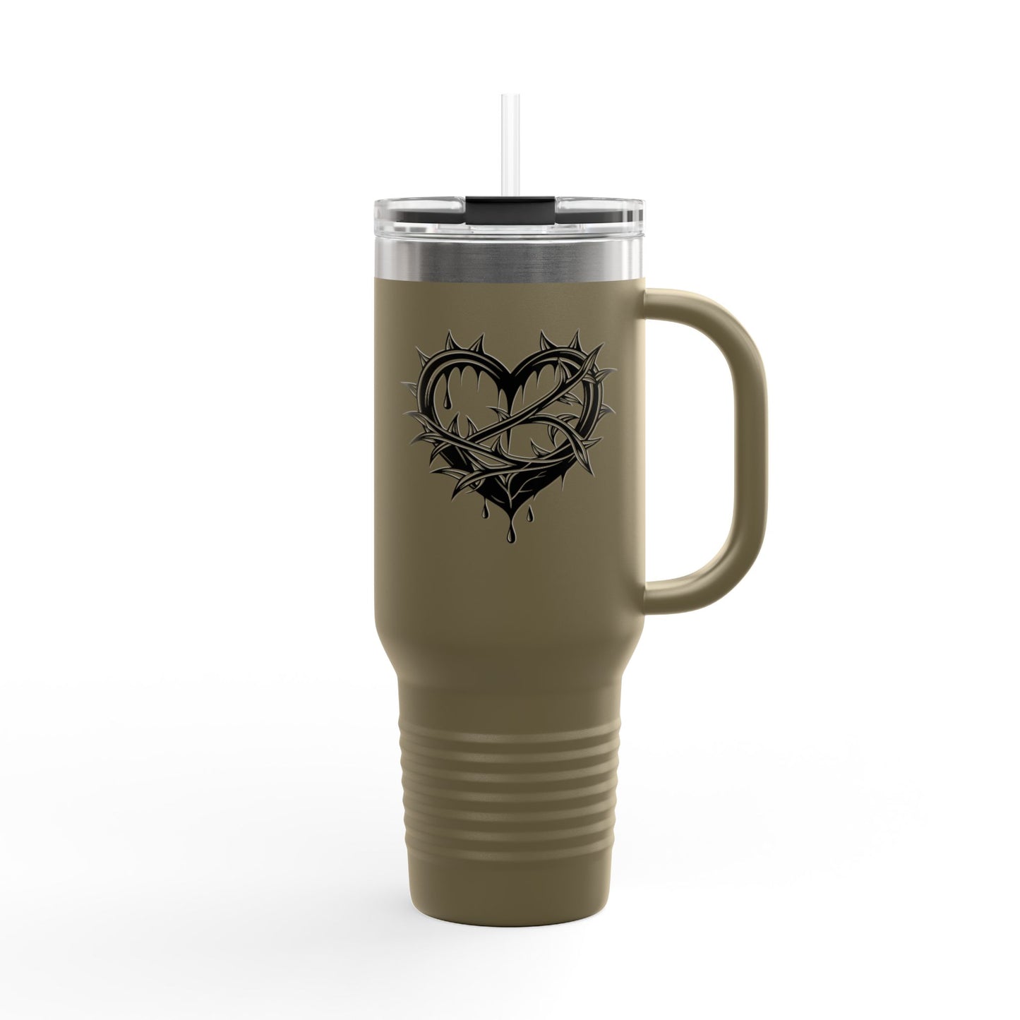 Chic Insulated Travel Mug, 40oz - Perfect for Coffee Lovers, Gifts, Road Trips, Outdoor Adventures, Unique Designs