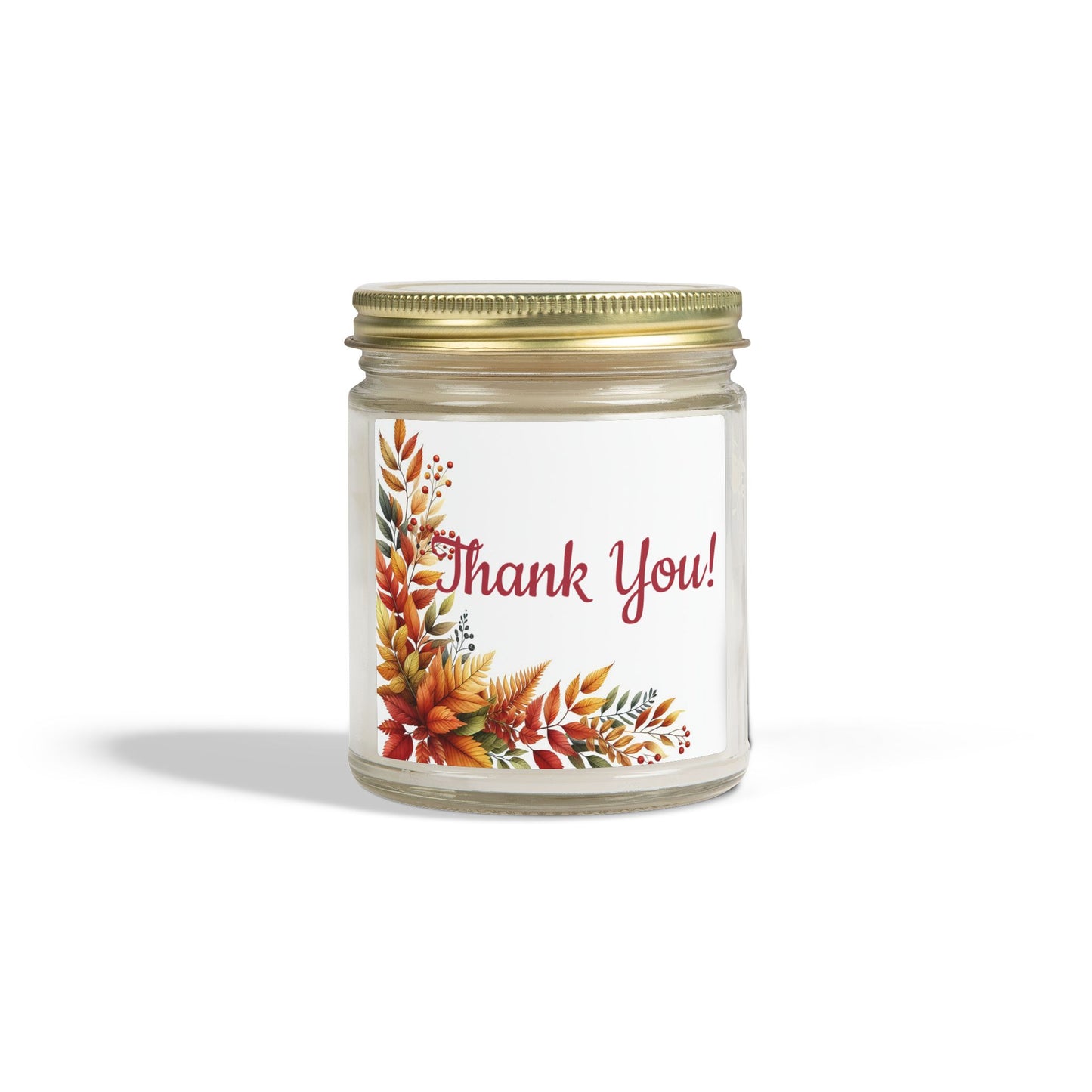 Thank You Scented Candle — Coconut Apricot Wax (4oz/9oz)
