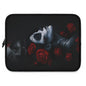 Gothic Rose Laptop Sleeve | Unique Day of the Dead Design | Perfect for Tech Lovers, Gift for Students, Artistic Accessory, Protective Case