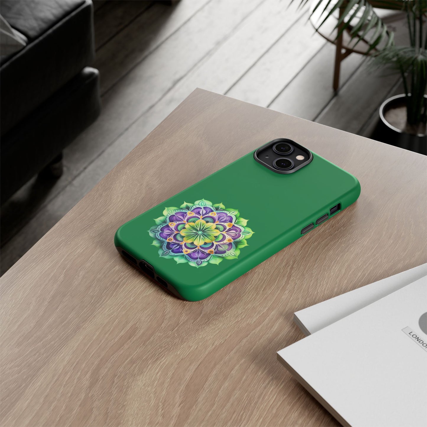 Colorful Mandala Phone Case, Tough Cases for Creatives, Unique Phone Accessories, Perfect Gift for Art Lovers, Eco-Friendly Design, [...]
