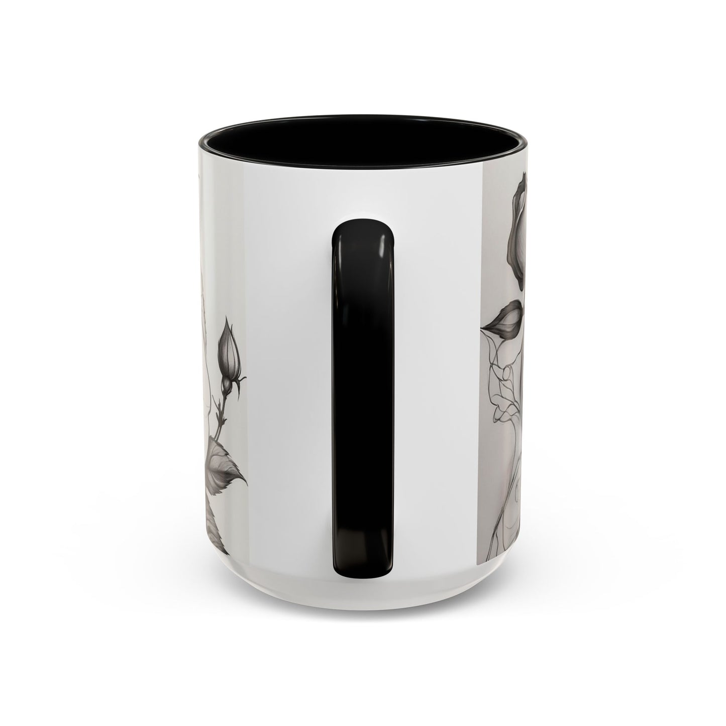 Elegant Floral Coffee Mug - Perfect Gift for Flower Lovers, Mother's Day, Birthdays, Home Decor, Office Use