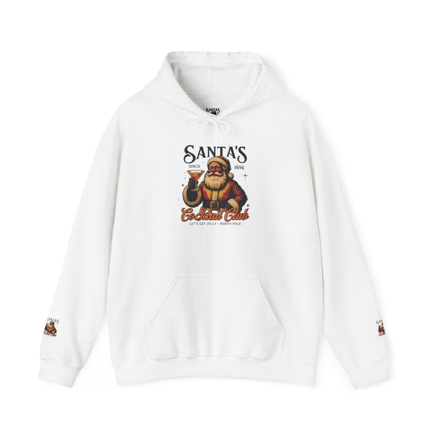 Cozy Holiday Sweatshirt, Perfect Christmas Gift, Santa's Cozy Crew, Winter Comfort Wear, Unisex Hoodie, Festive Apparel