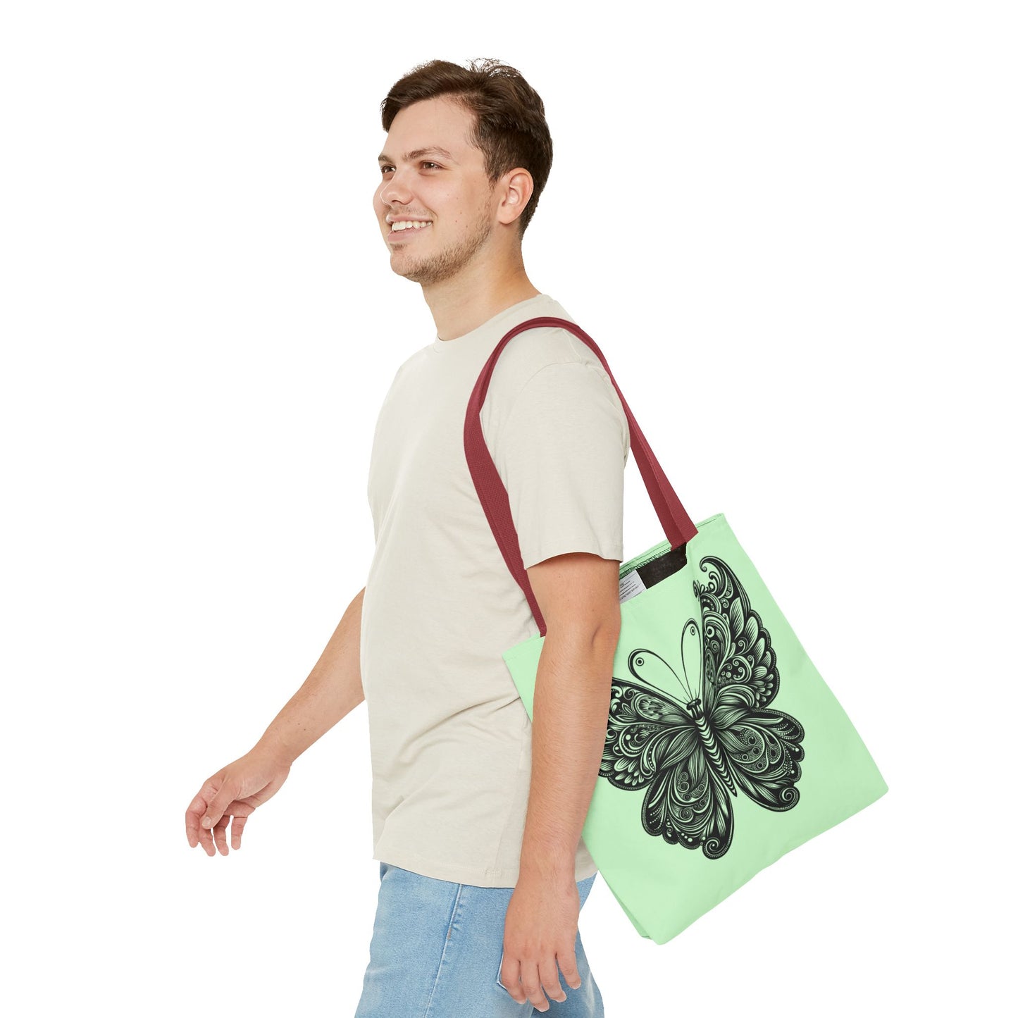 Butterfly Tote Bag | Stylish Eco-Friendly Bag, Nature Lover Gift, Shopping, Beach, Travel, Reusable, Spring Decor