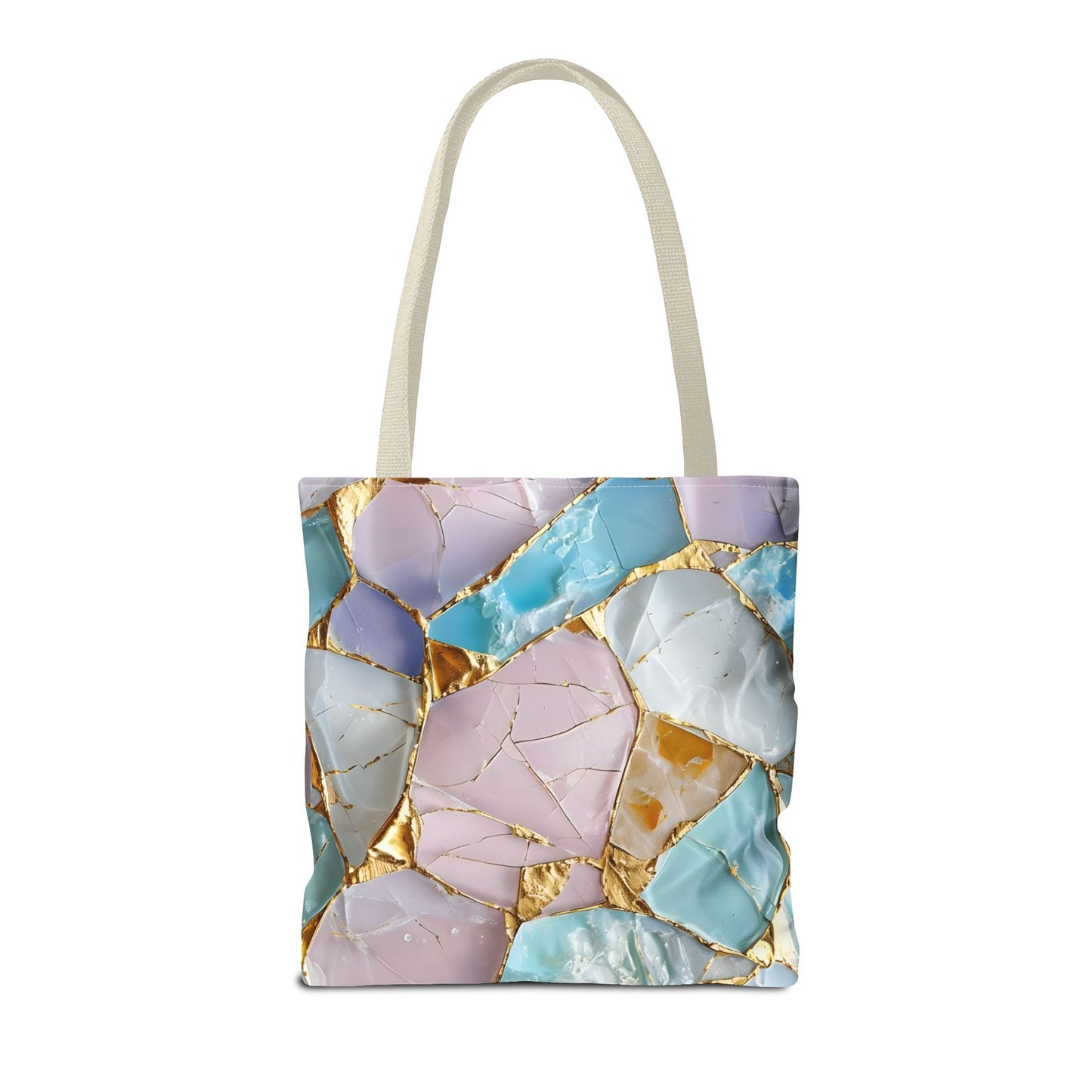 Elegant Geode Tote Bag - Chic Shopping Bag, Stylish Beach Tote