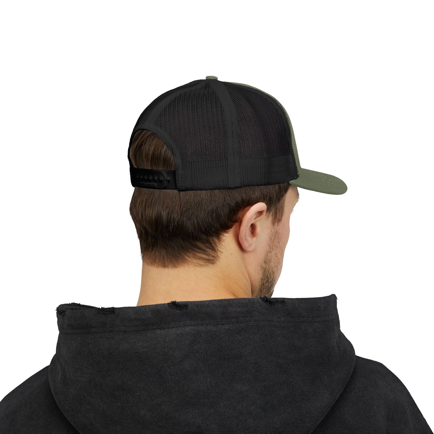Dachshund Galaxy Trucker Cap – Embroidered Space Sausage Dog Snapback