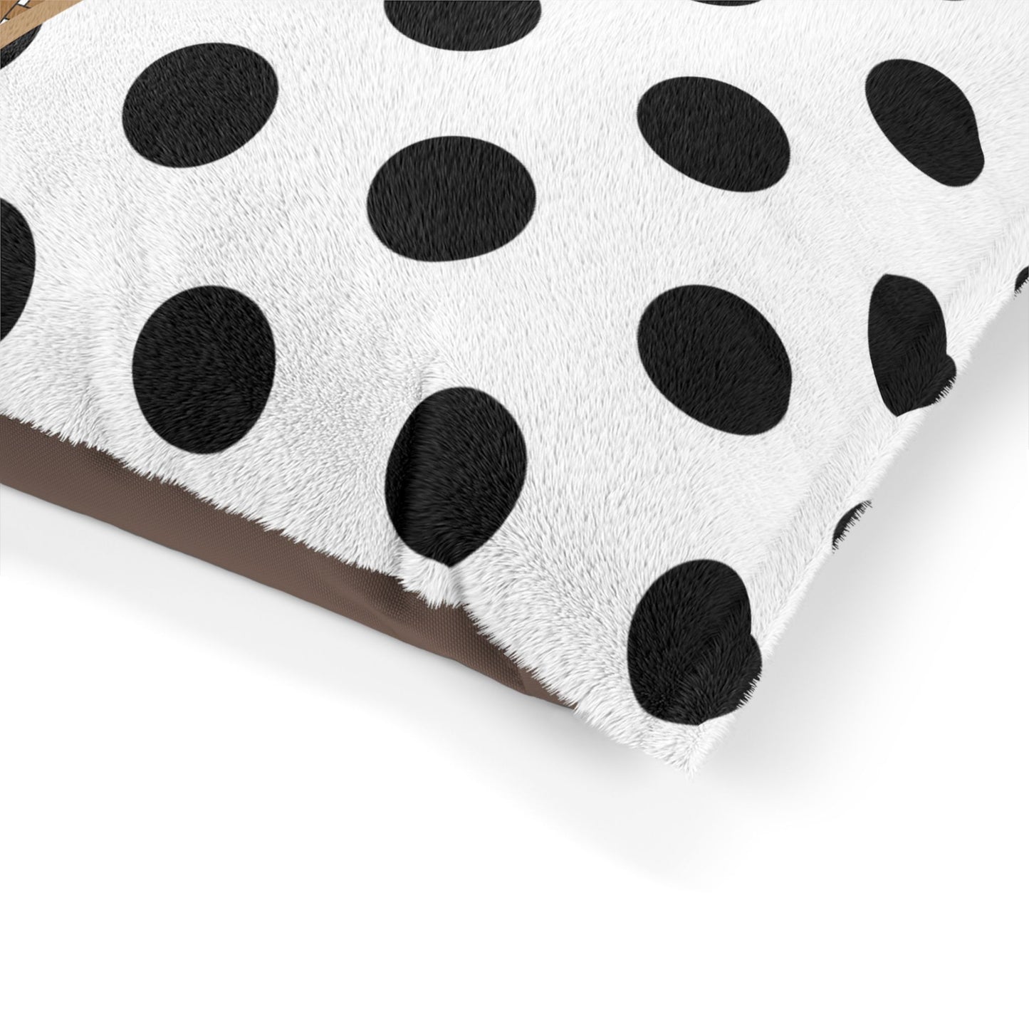 Personalized Polka Dot Pet Bed for Dogs and Cats, Customizable Pet Cushion, Cozy Animal Bed, Gifts for Pet Lovers, Home Decor