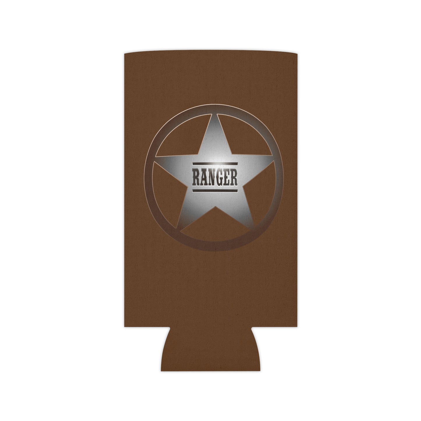 Rustic Ranger Can Cooler – Vintage Style Drink Holder, Perfect for Parties, BBQs, Camping, and Outdoor Adventures