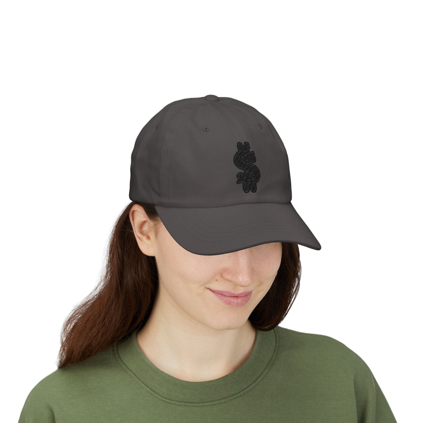 Classic Dad Cap with Dollar Sign Embroidery, Trendy Cap for Fathers, Gift for Dads, Casual Summer Hat, Unique Dad Gift, Streetwear Accessory
