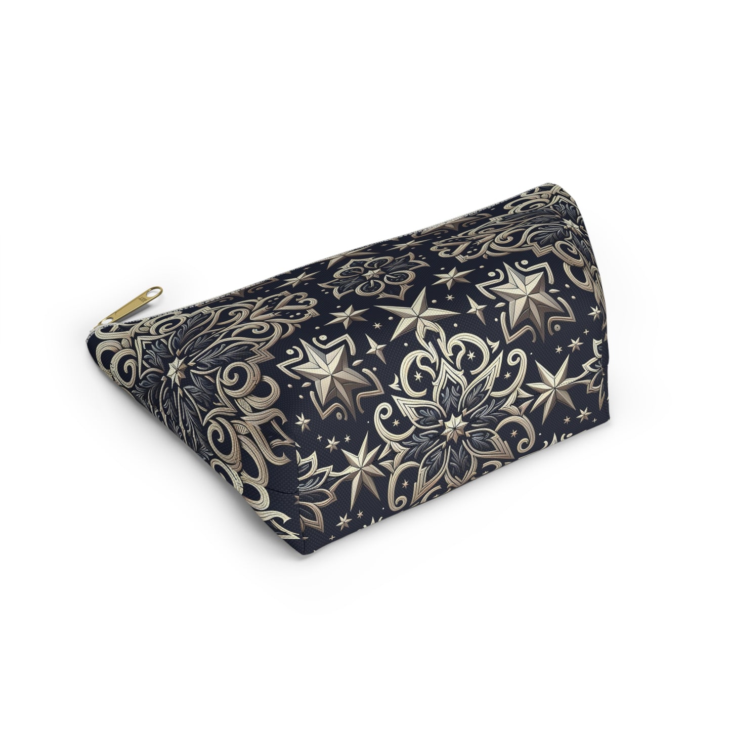 Elegant Starry Pattern Accessory Pouch | Makeup Bag, Travel Organizer, Gift for Her, Stylish Storage, Cosmetology Essentials