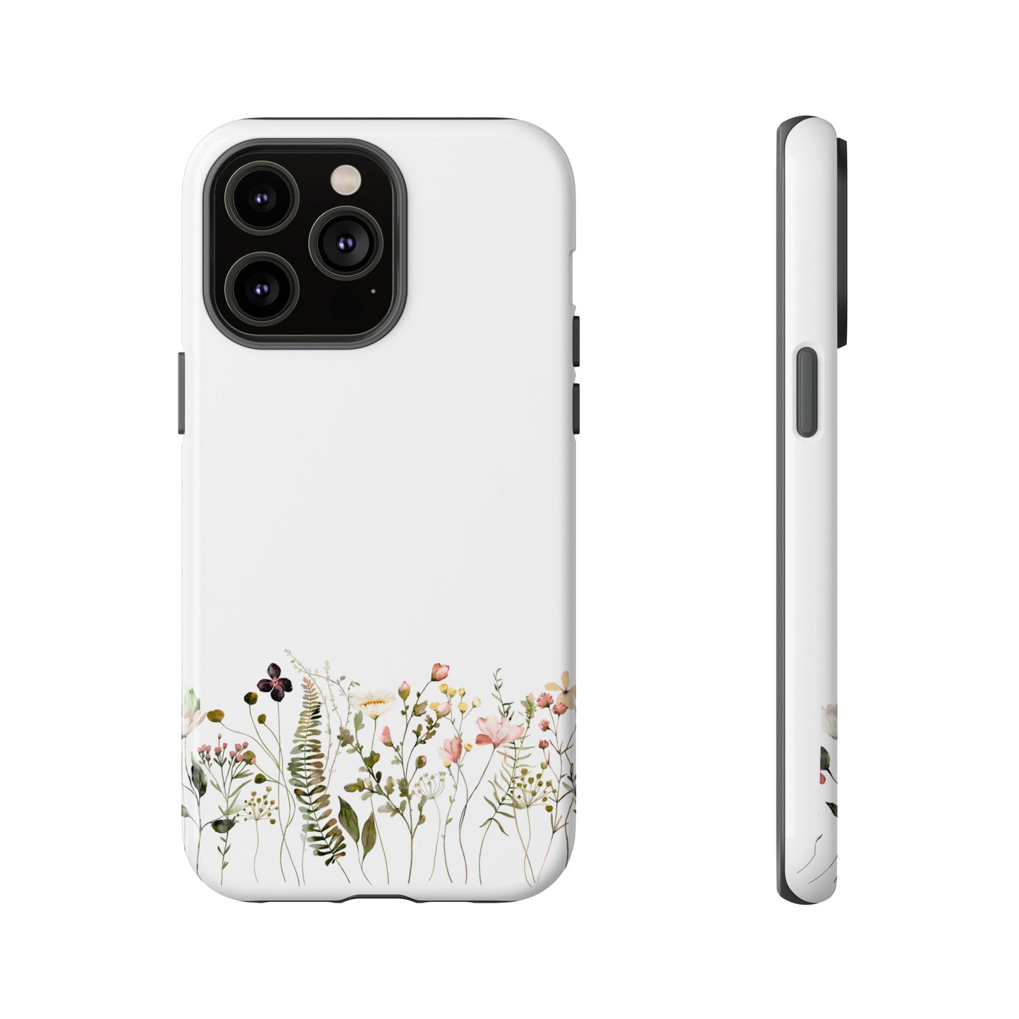 Floral Phone Case - Tough Cases for Nature Lovers, Stylish Floral Design, Phone Protection, Gifts for Her, Eco-Friendly Tech Accessories