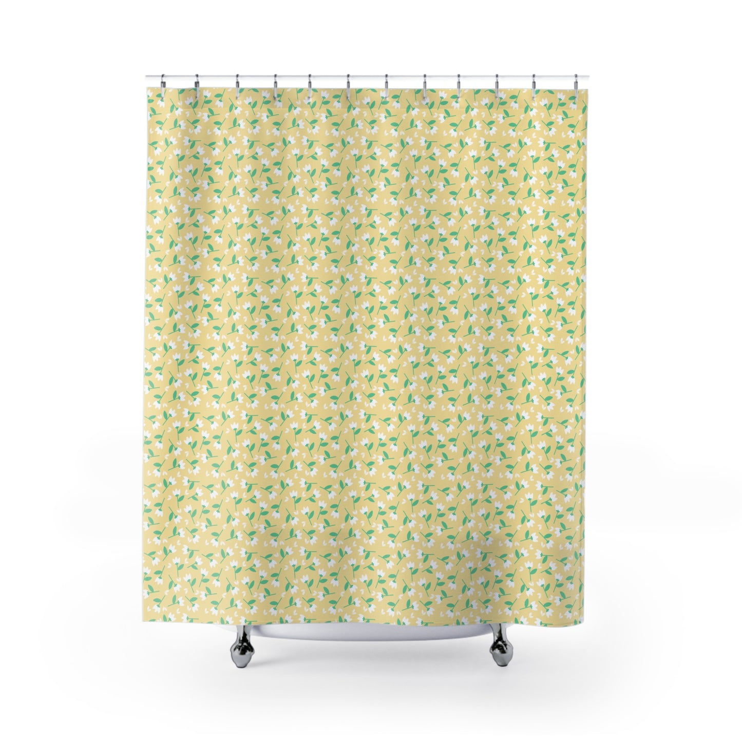 Bright Floral Shower Curtains for Vibrant Bathrooms, Nature-Inspired Decor, Spring Home Refresh, Gift for Housewarming, Bathroom [...]