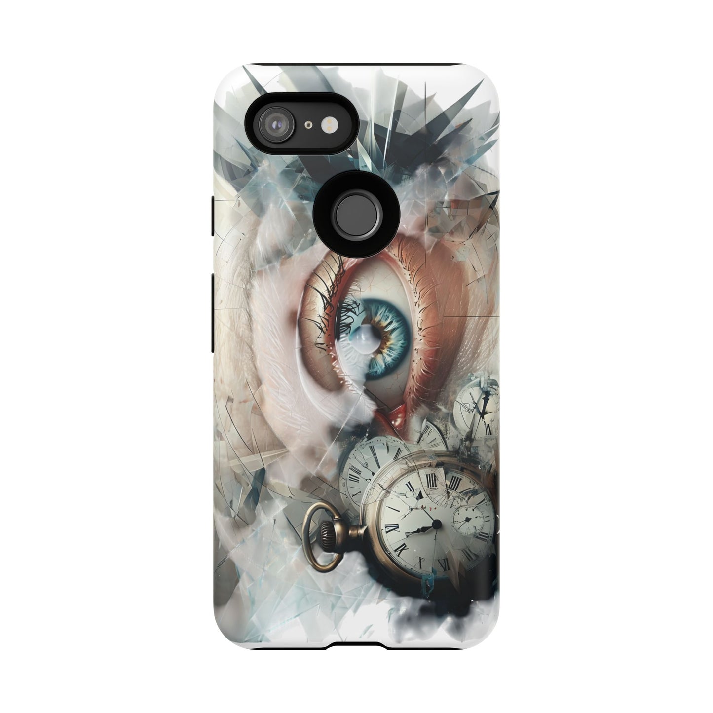 Artistic Eye Phone Case, Unique Smartphone Cover, Whimsical Gift for Art Lovers, Trendy Tech Accessory, Birthday Present, Holiday Gift
