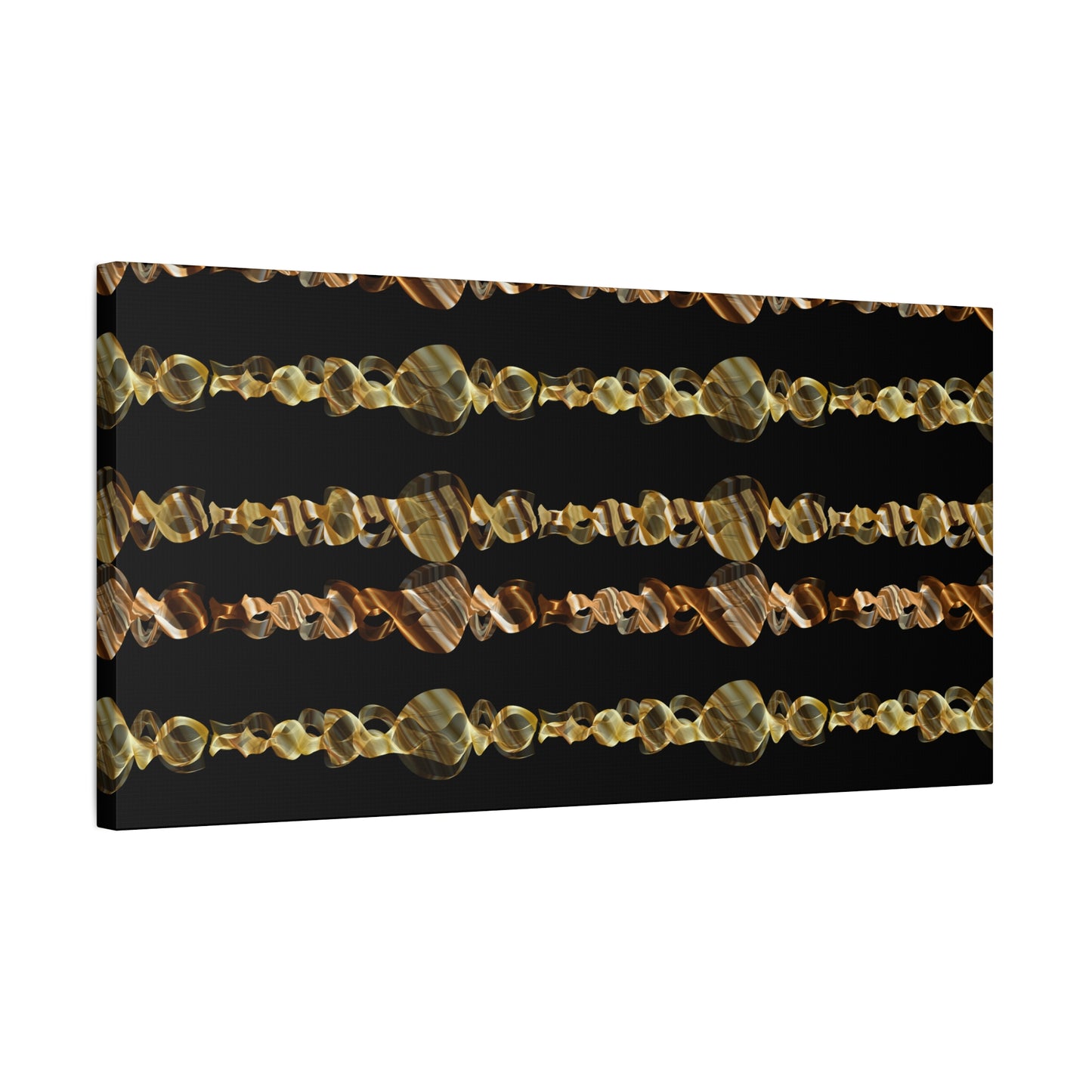Artistic Canvas Gold and Black