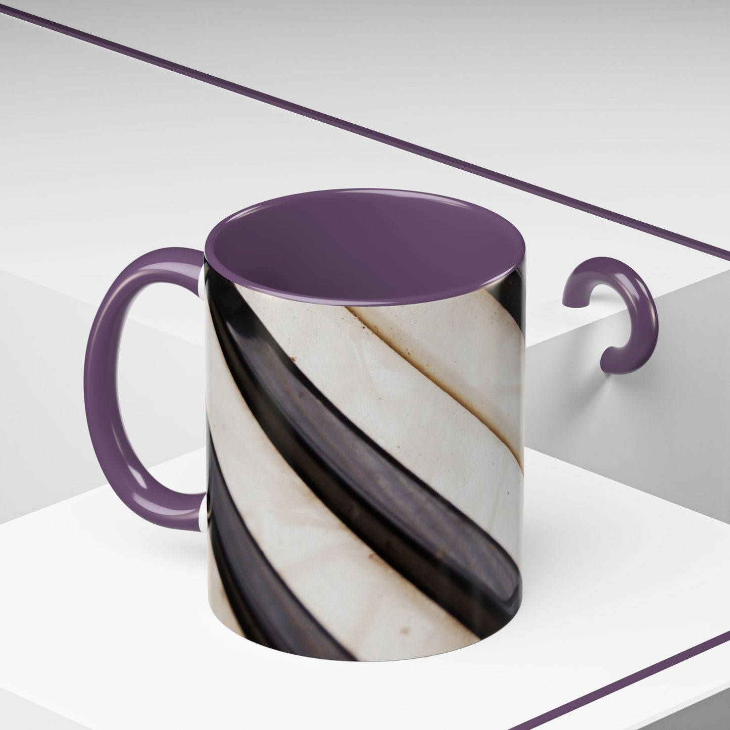 Musical Accent Coffee Mug | Piano Design, Coffee Lover Gift, Musician Mug, Stylish Drinkware, Home & Office Decor