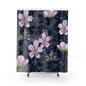 Botanical Floral Shower Curtain, Custom Bathroom Decor, Elegant Floral Design, Home & Living Gift, Spring Decor