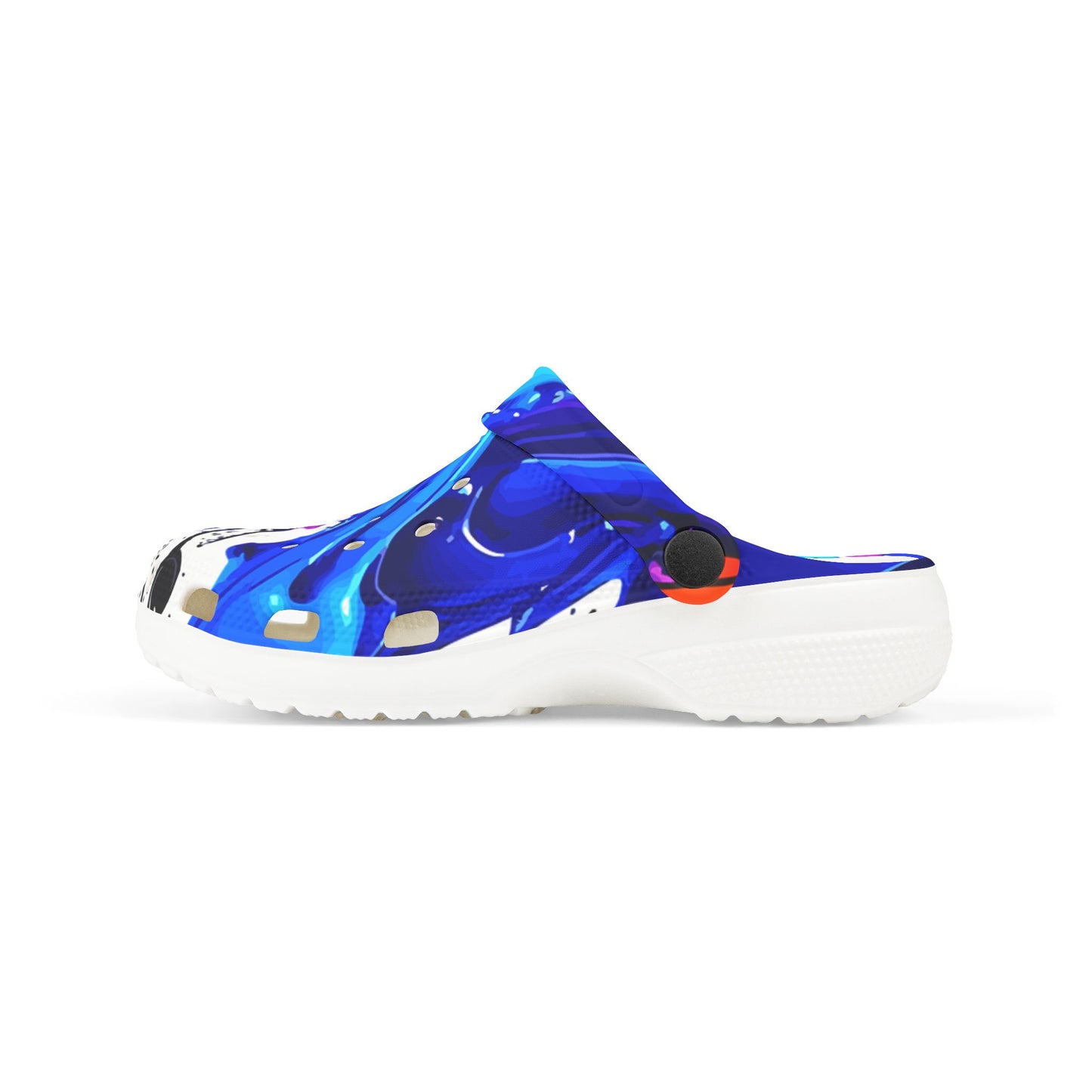 Kids Foam Clogs — Blue Splash
