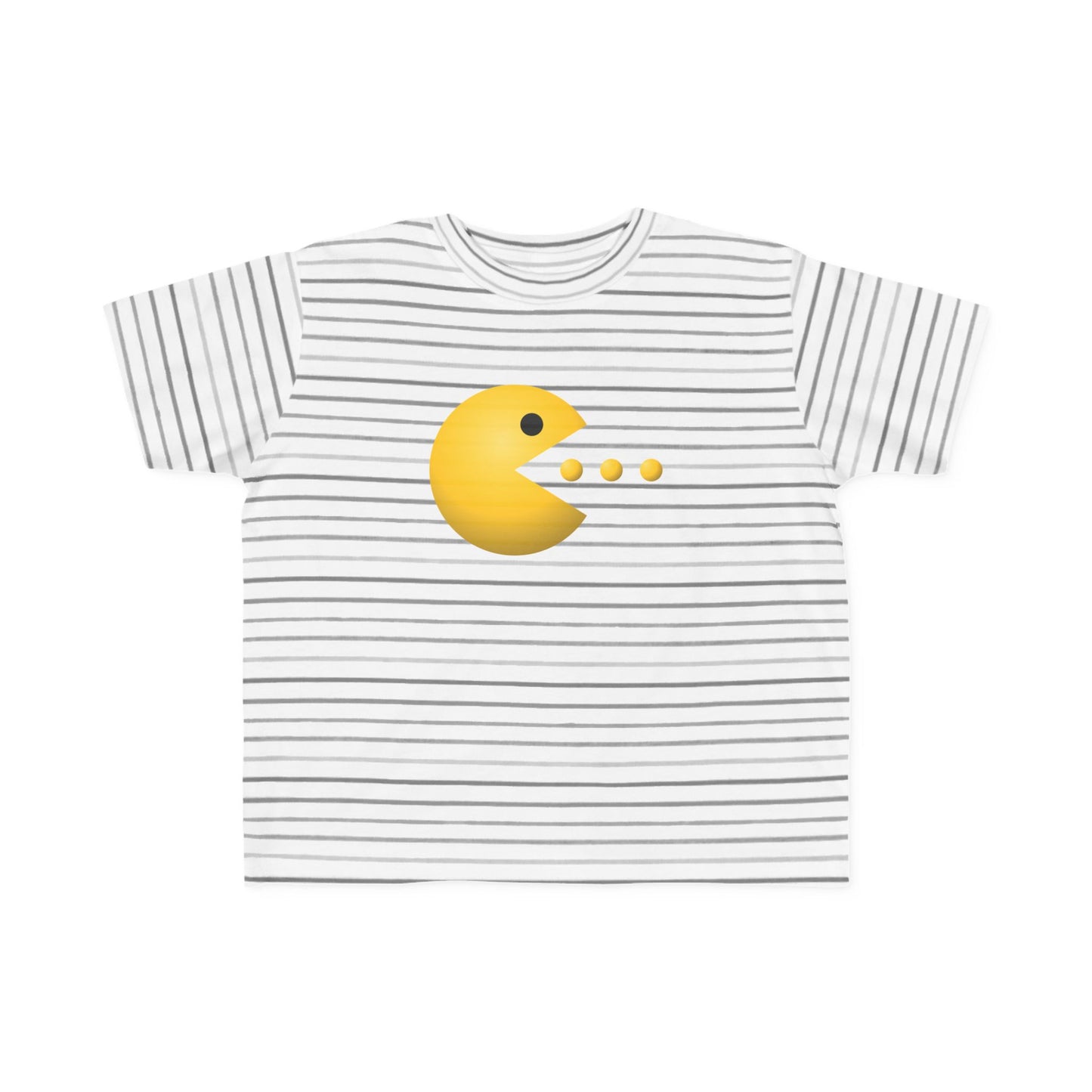 Pac-Man Toddler Tee - Fun & Playful Jersey Shirt for Kids, Video Game Themed Gift for Birthdays, Summer Play, or Creative Outfits