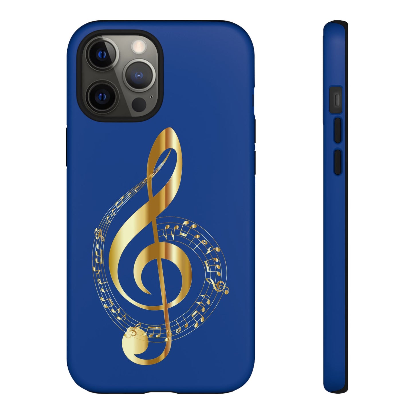 Tough Cases Blue and Gold Musical Note