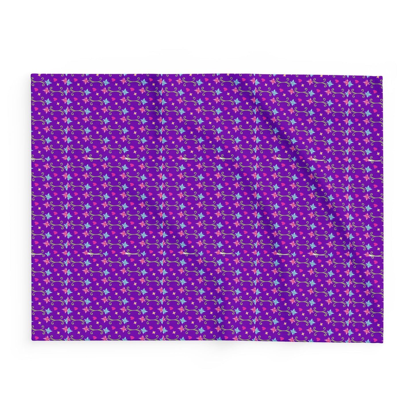 Cozy Purple Fleece Blanket, Soft Throw for Home Decor, Ideal Gift for Winter, Valentine's Day, or Cozy Movie Nights, Snuggle Up