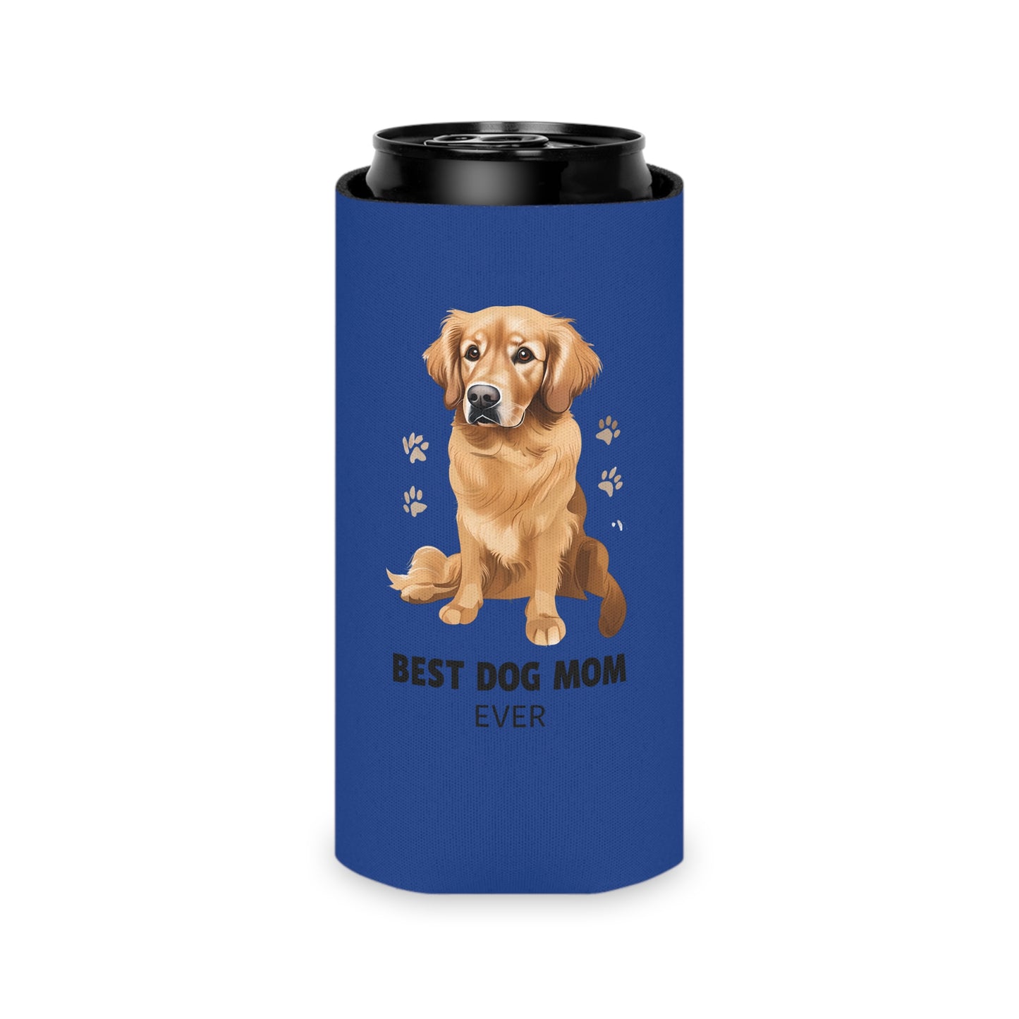 Best Dog Mom Can Cooler | Pet Lover Gift | Funny Dog Merchandise | Dog Mom Gift | Summer BBQ Essential | Birthday Celebration