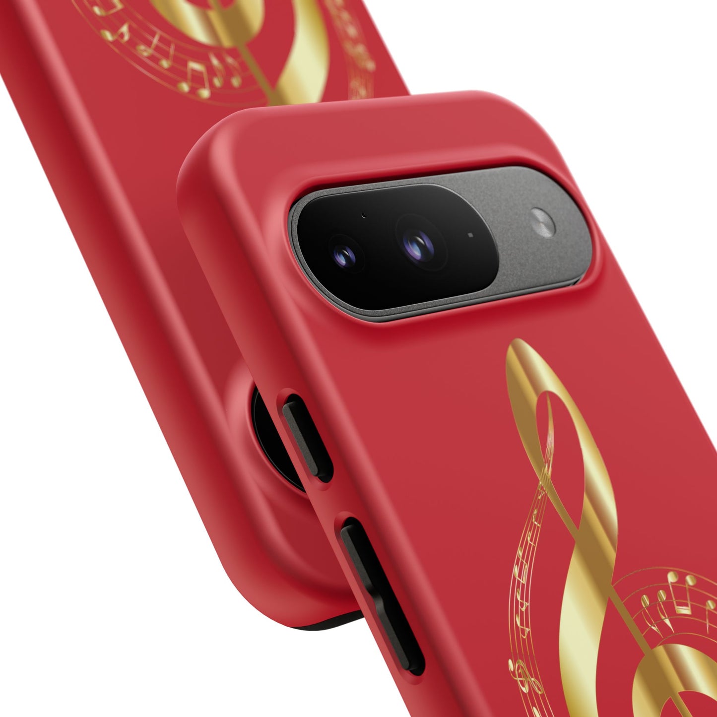 Tough Cases - Red Musical Note