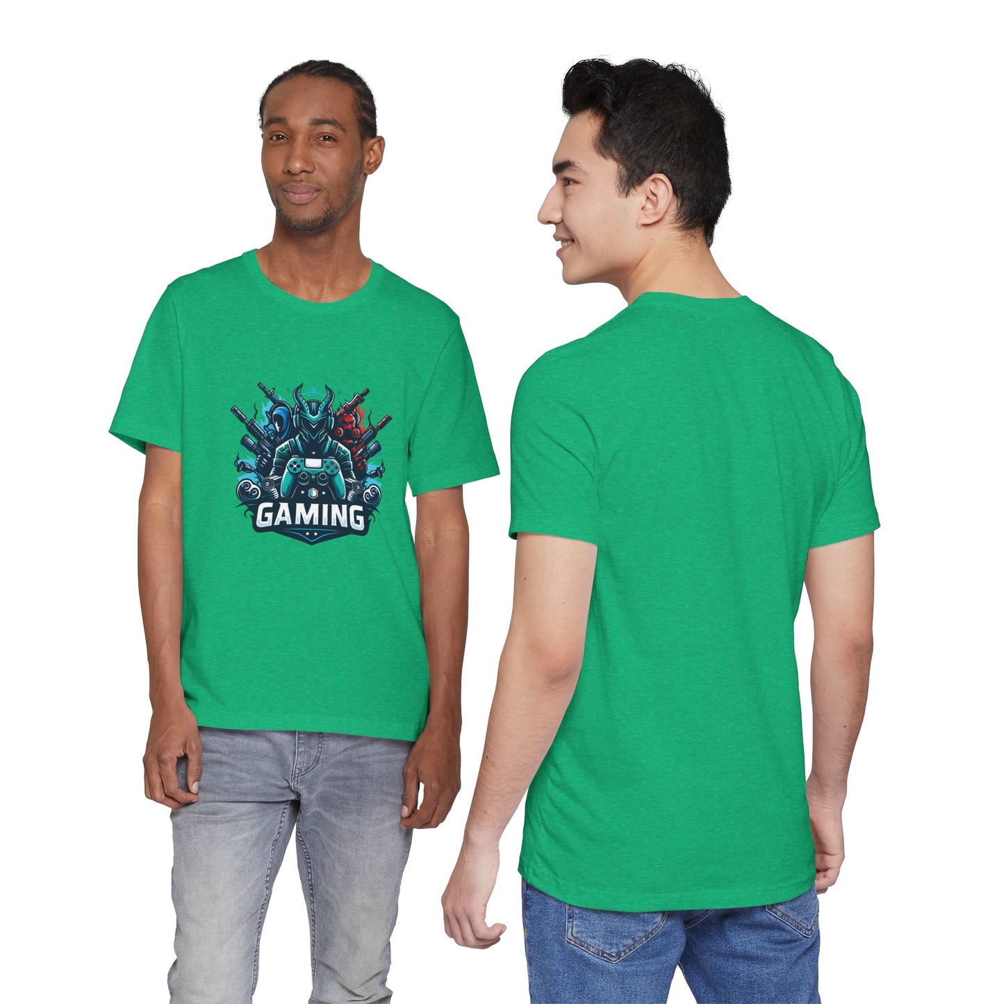 Gaming Controller Emblem Tee — Esports Gamer Graphic T-Shirt