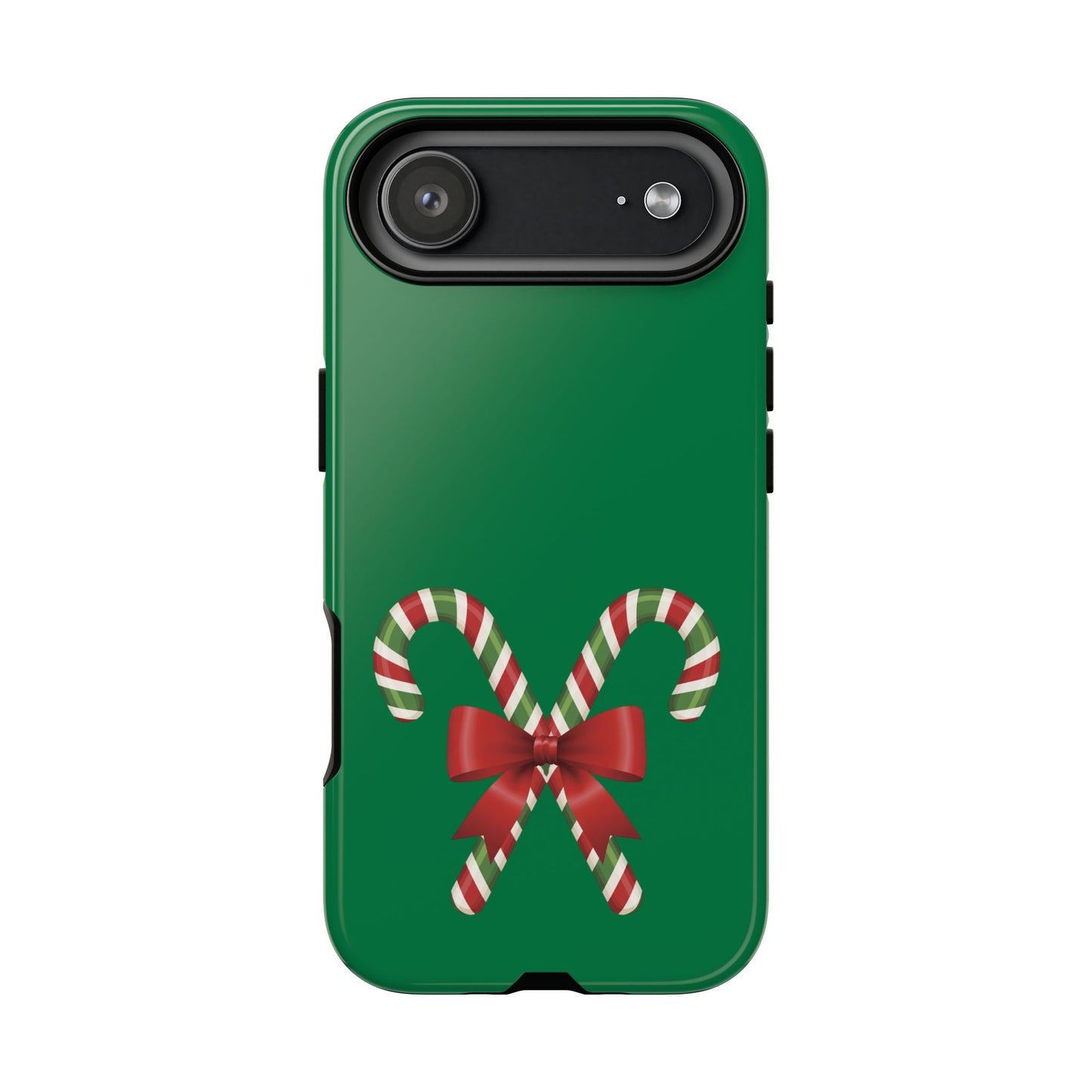 Candy Cane Phone Case: Holiday Spirit, Festive Gift, Cute Accessories, Christmas Decor, Seasonal Style