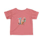 Ice Cream Letter J Infant Tee, Cute Baby Shirt, Kids Birthday Gift, Summer Outfit, Personalized Toddler Gift