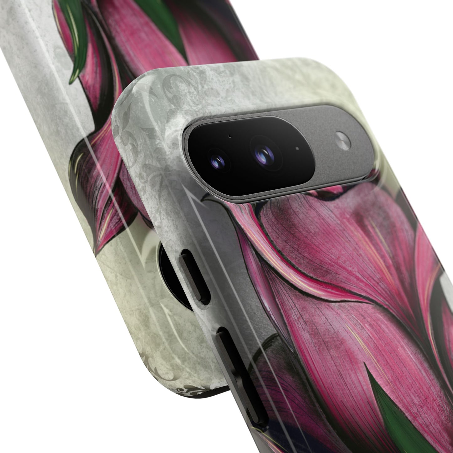 Rose Phone Case – Tough Cases, Floral Phone Cover, Gift for Her, Minimalist Design, Nature Lover's Accessory, Birthday Gift Idea