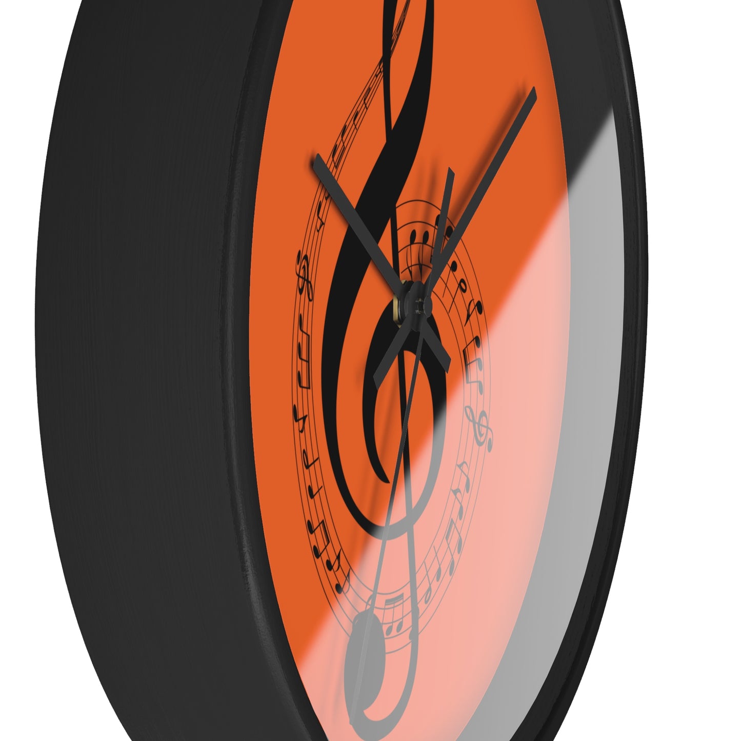 Musical Note Wall Clock | Perfect for Music Lovers, Home Decor, Gifts