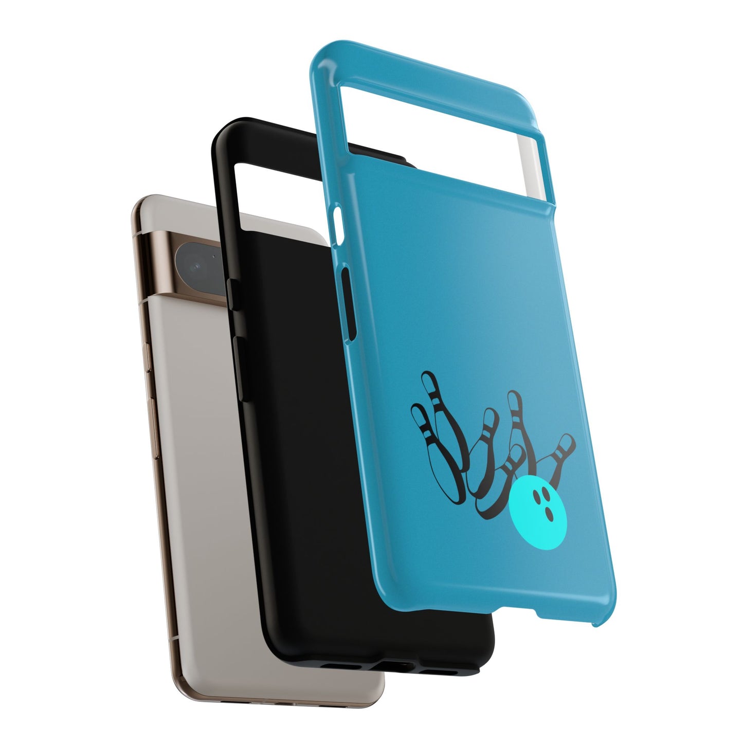 Bowling Phone Case, Tough Cases for Bowling Enthusiasts, Fun Gift for Bowlers, Unique Phone Accessory, Sports Themed Cases
