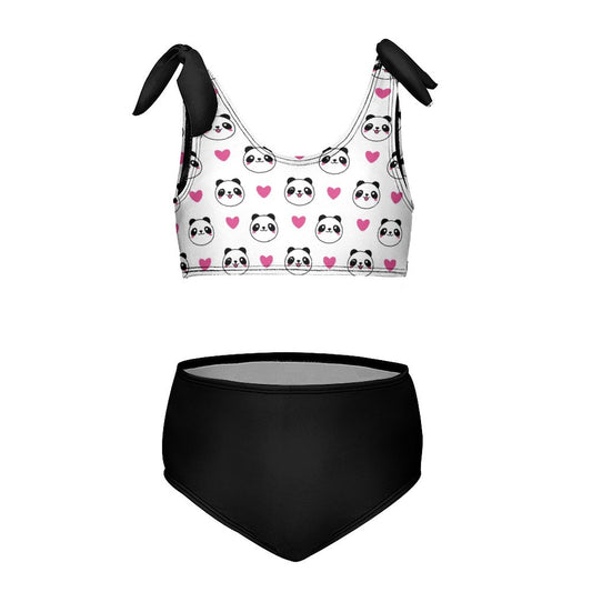 Beach Sports 2-Piece Swimsuit for Girls(All-Over Printing)