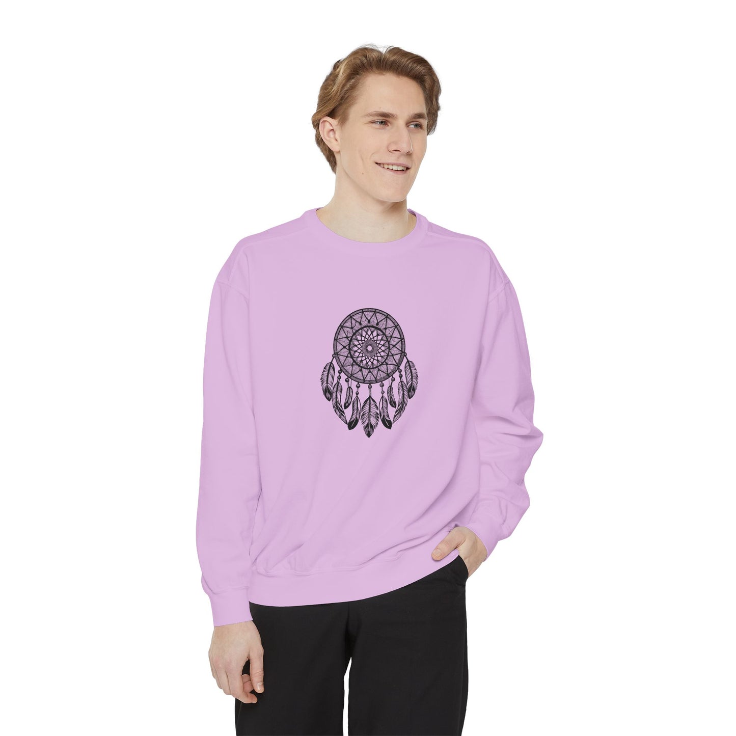 Dreamcatcher Sweatshirt for Cozy Vibes, Perfect Gift for Boho Lovers, Casual Outfits, Fall Style, Relaxing Days