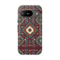 Tribal Pattern Phone Case - Boho Chic, Tough Durable Cover, Stylish Tech Accessory, Gift for Him/Her, Festival Essentials