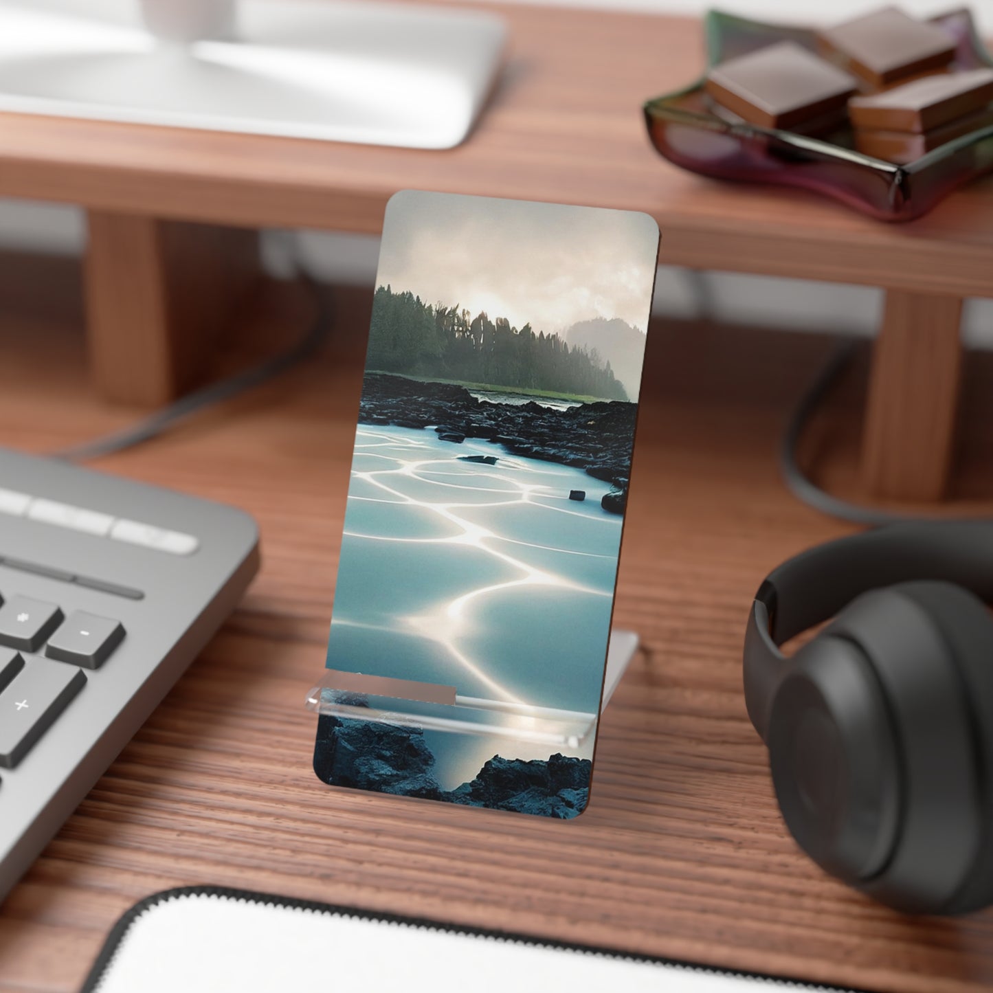 Stylish Smartphone Display Stand - Elegant Phone Holder for Desk, Office Decor, Gift for Tech Lovers, Modern Home Accessory, Unique [...]