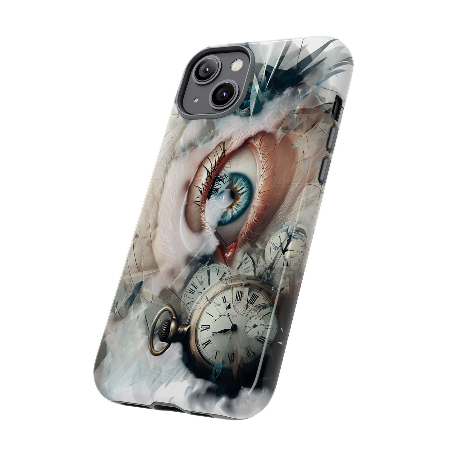 Artistic Eye Phone Case, Unique Smartphone Cover, Whimsical Gift for Art Lovers, Trendy Tech Accessory, Birthday Present, Holiday Gift