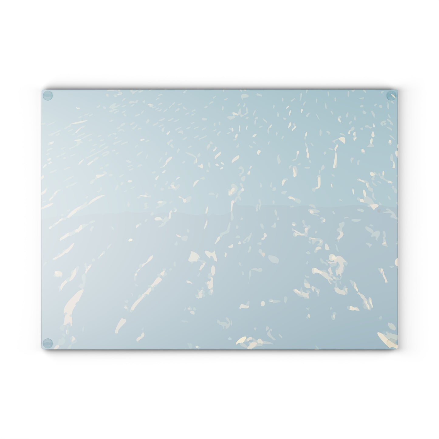 Aqua Wave Glass Cutting Board | Kitchen Decor, Unique Gift, Cooking Accessory, Home Chef Essentials, Wedding Registry