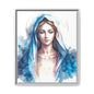 Framed Canvas Art Print, Spiritual Decor, Religious Artwork, Wall Decor, Gift for Faith, Elegant Home Decoration