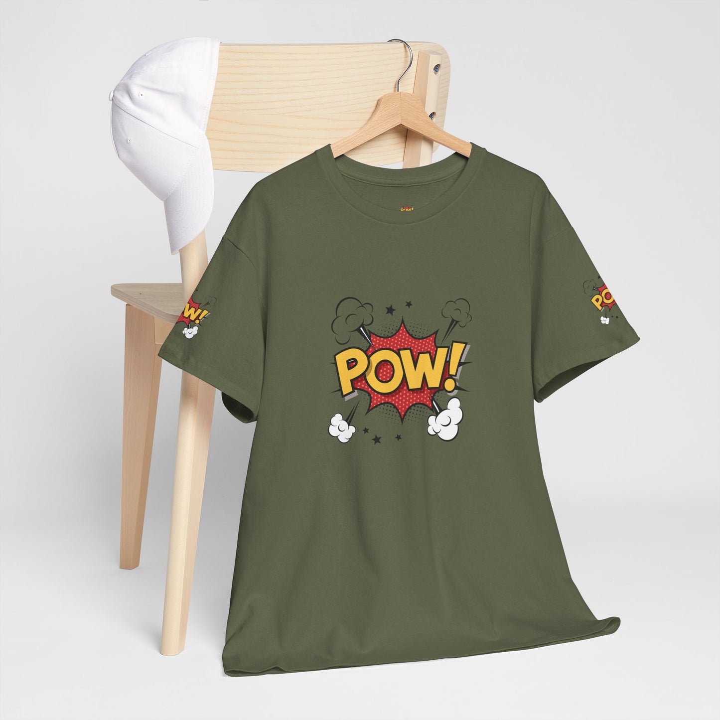 POW! Graphic Tee — Retro Comic Pop Art T‑Shirt