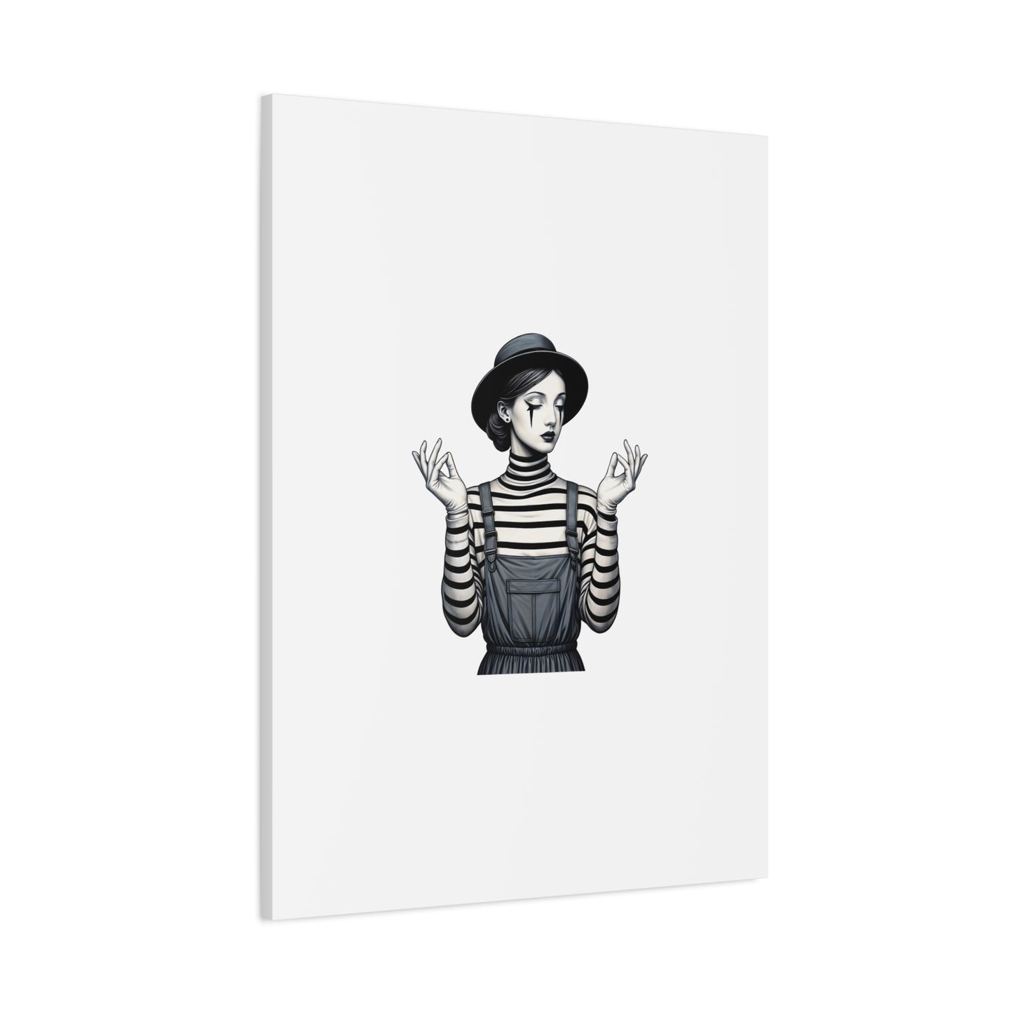 Meditative Striped Canvas Wall Art | Modern Boho Decor, Gift for Art Lovers, Minimalist Home Accent, Gallery Wall Art