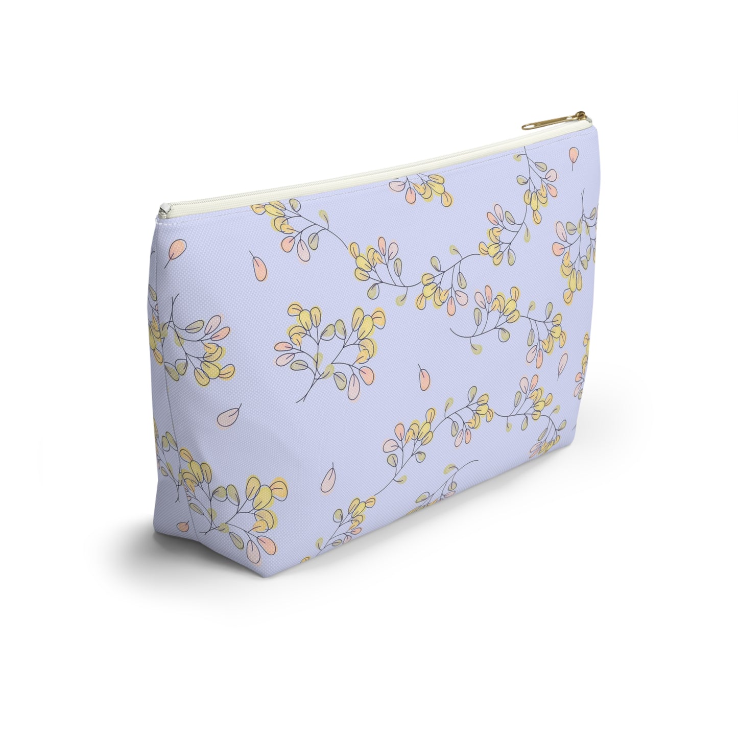 Floral Accessory Pouch, Travel Makeup Bag, Stylish Cosmetic Case, Gift for Her, Spring Floral Organizer, Cute Pencil Case