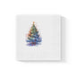 Festive Holiday Napkins with Christmas Tree Design, Seasonal Dinner Party Decor, Holiday Gatherings, Elegant Table Setting, Christmas Decor