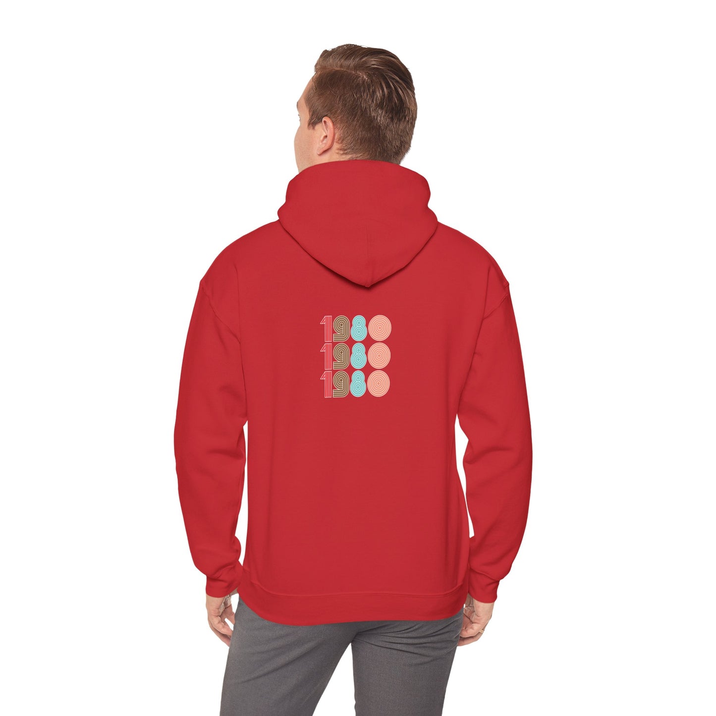 80s Childhood Unisex Hoodie, Retro 80s Sweatshirt, Vintage Style Clothing, Gift for 80s Fans, Cozy Pullover, Nostalgic Apparel